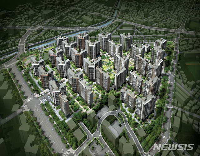 수원 센트럴 아이파크 자이 조감도 