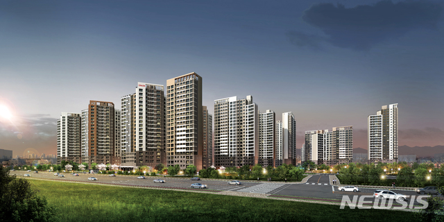 수원 센트럴 아이파크 자이 투시도