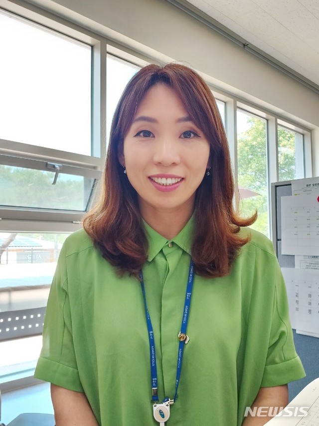  자연환경기술사인 윤지선 용인시 산림교육팀장.