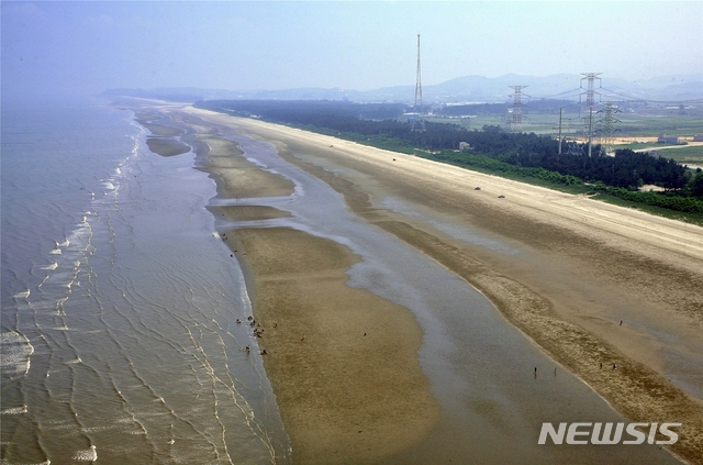 전북 고창 명사십리.