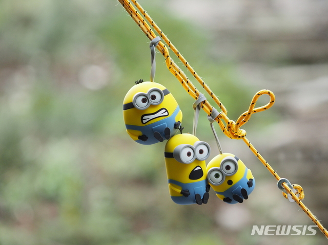 ▲아이리버 미니언즈 블루투스 스피커 (사진=아이리버 제공)