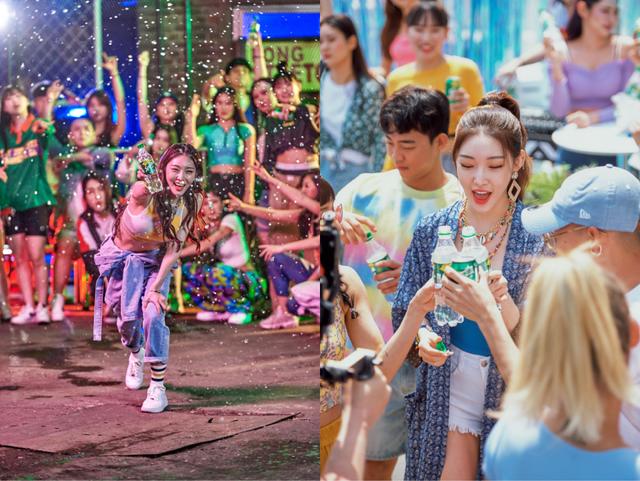 가수 청하, 스프라이트와 댄스 파티