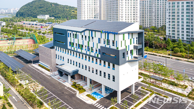 [진주=뉴시스] 경남 진주 혁신도시내 주택관리공단 사옥.