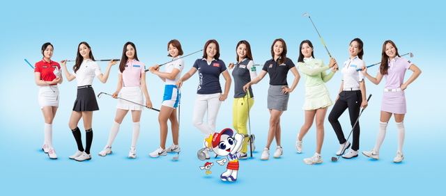 2020 KLPGA 홍보모델 (사진 = KLPGA 제공)