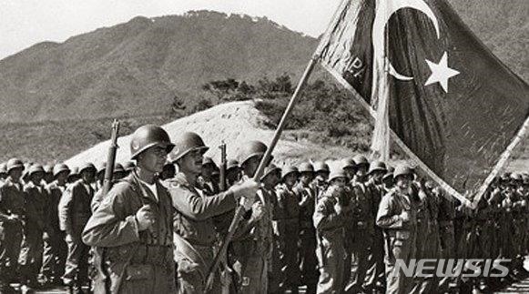 김량장리 전투에서 육박전으로 중공군을 무찌른 터키군. (사진=국가보훈처)