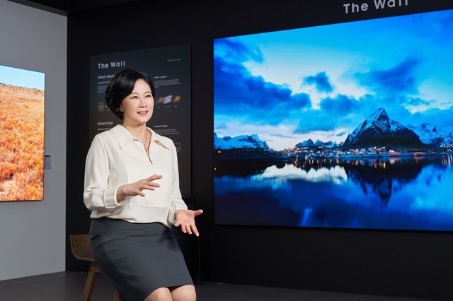 [서울=뉴시스] 삼성전자 영상디스플레이사업부 Enterprise Business 팀장 하혜승 전무. 사진 삼성전자