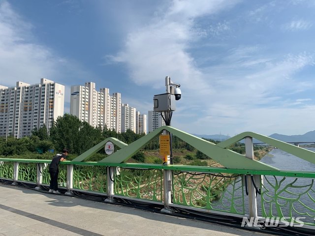 [대구=뉴시스] 이지연 기자 = 대구 달서구가 안전사고에 대비, 강창교에 인공지능 시스템을 도입한다. (사진=달서구청 제공) 2020.07.03. photo@newsis.com