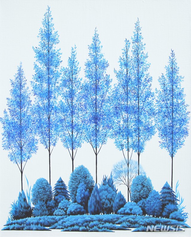 [서울=뉴시스] just gazing-resting_72.7x90.0cm_2020