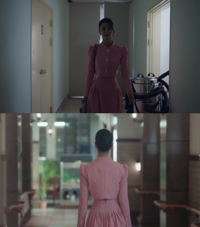 [서울=뉴시스] 5일 방송된 tvN 주말극 '사이코지만 드라마'에 출연 중인 배우 서예지 (사진 = tvN) 2020.07.06. photo@newsis.com