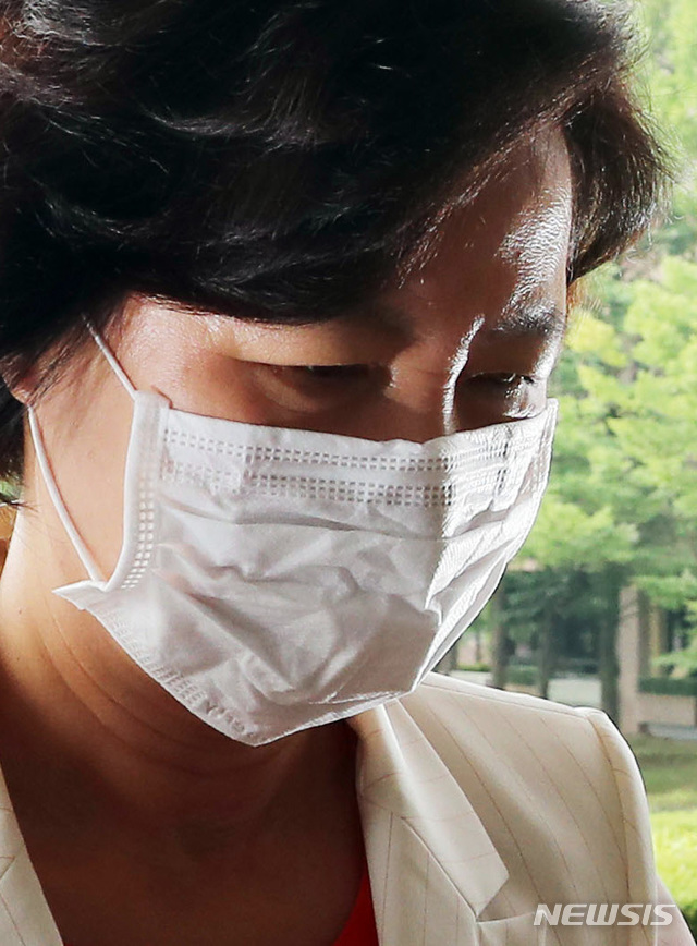 [과천=뉴시스]박주성 기자 = 추미애 법무부 장관. 2020.07.06. park7691@newsis.com