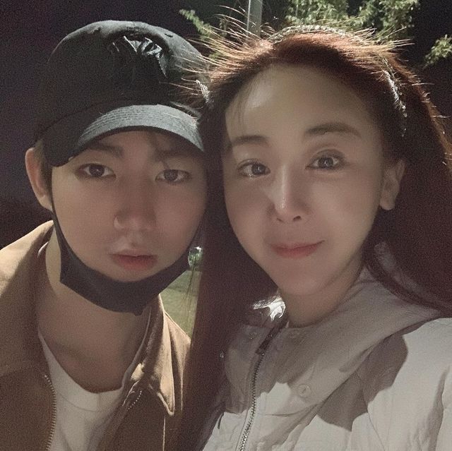 [서울=뉴시스] 배우 함소원과 남편 진화. (사진 = 함소원 인스타그램) photo@newsis.com 