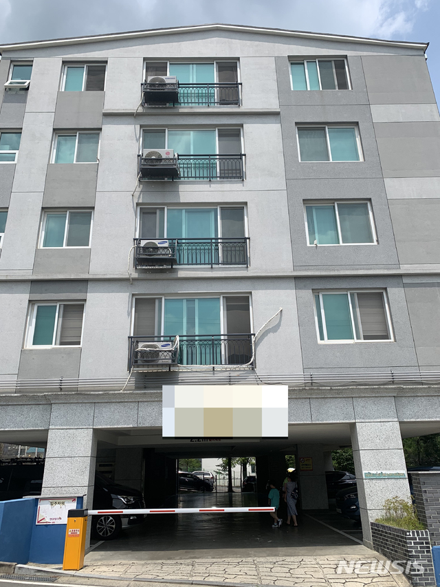 경주시청 트라이애슬론 팀 숙소로 사용된 경북 경산의 한 빌라.