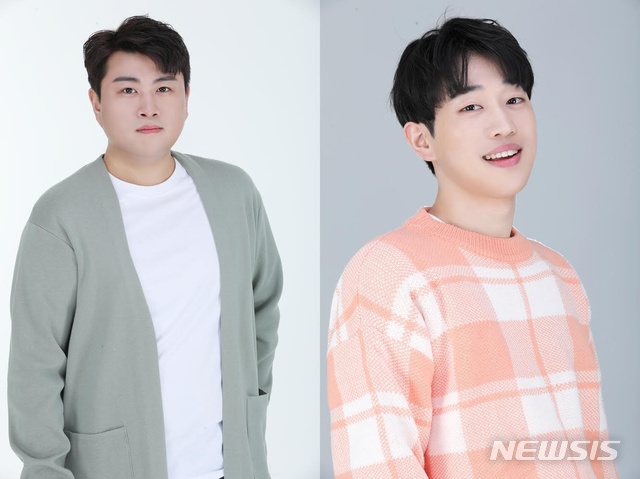 [서울=뉴시스]가수 김호중과 안성훈. (사진=SBS 제공)