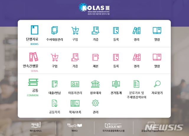 [서울=뉴시스]코라스3 초기화면. (사진 = 국립중앙도서관 제공) 2020.07.08.photo@newsis.com