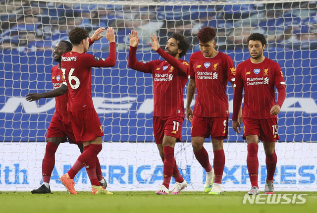 [브라이턴=AP/뉴시스] 리버풀이 승점 90점을 돌파했다. 2020.07.08.