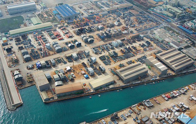 [울산=뉴시스]유재형 기자 = 울산 세진중공업 전경. 2020.07.14. (사진= 세진중공업 제공)photo@newsis.com