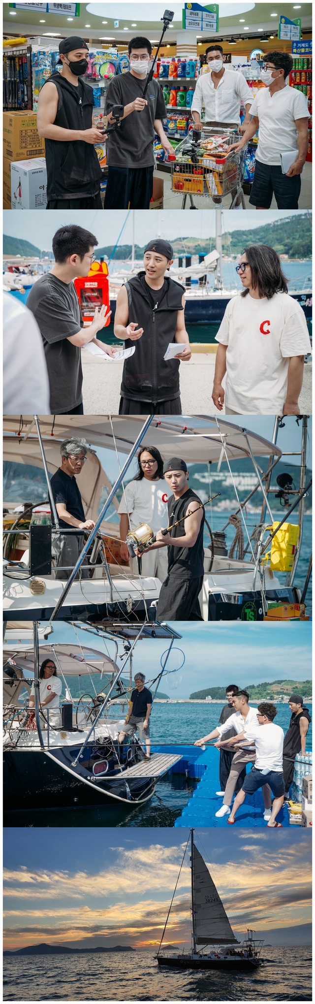 [서울=뉴시스] MBC에브리원 새 예능물 '요트원정대' (사진 = MBC) 2020.07.14. photo@newsis.com