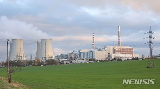 [세종=뉴시스]체코 두코바니 원전. (사진=한국수력원자력 제공) 