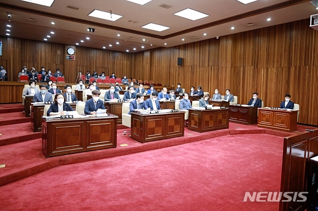대구 달서구의회 임시회 개회