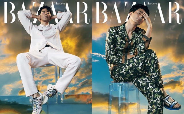 [서울=뉴시스] 패션 매거진 하퍼스 바자 코리아가 14일 배우 조인성의 화보를 공개했다. (사진 = 하퍼스 바자 코리아 제공) 2020.07.14. photo@newsis.com