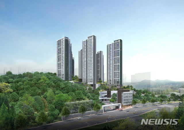 대우건설, 용인 '기흥 푸르지오 포레피스' 사이버 견본주택 개관 - 뉴시스