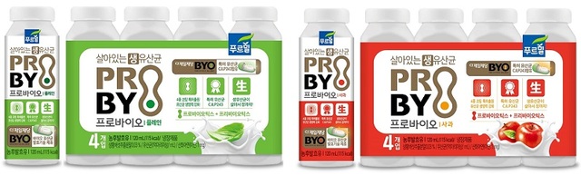 푸르밀 '프로바이오', CJ제일제당 특허 유산균 함유