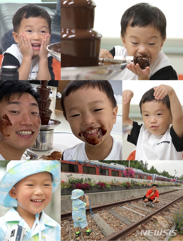 [서율=뉴시스](사진=KBS 2TV '슈퍼맨이 돌아왔다' 제공)