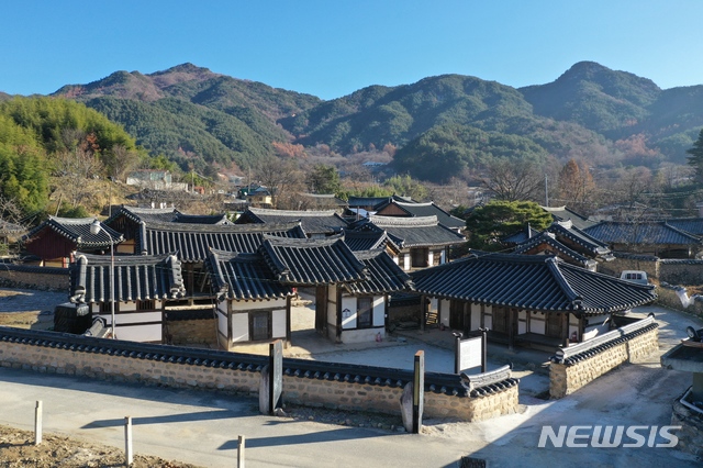[창원=뉴시스] 경남 거창 숲옛마을.(사진=경남도 제공)