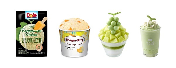 올 여름엔 '멜론'이 대세...디저트 '열전'