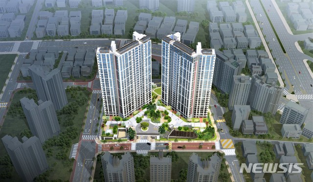 [울산=뉴시스] 조현철 기자 = 오는 24일 견본주택을 공개하고 본격적인 분양에 들어가는 '울산 대현 시티프라디움' 조감도. 2020.07.21. (사진=에이블미디어 플러스 제공) photo@newsis.com 