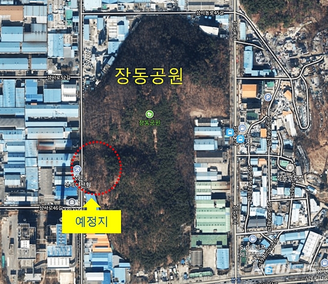 [대구=뉴시스]이지연 기자 = 대구 달서구 장동공원 내에 지역 내 '첫' 반려견 놀이터 조성사업에 대한 타당성 검토가 시작된다. (사진=달서구청 제공) 2020.07.22. photo@newsis.com