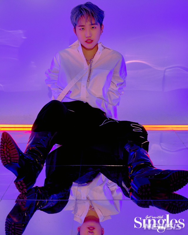 [서울=뉴시스] 래퍼 슬릭. (사진 = 매거진 '싱글즈' 8월호) photo@newsis.com