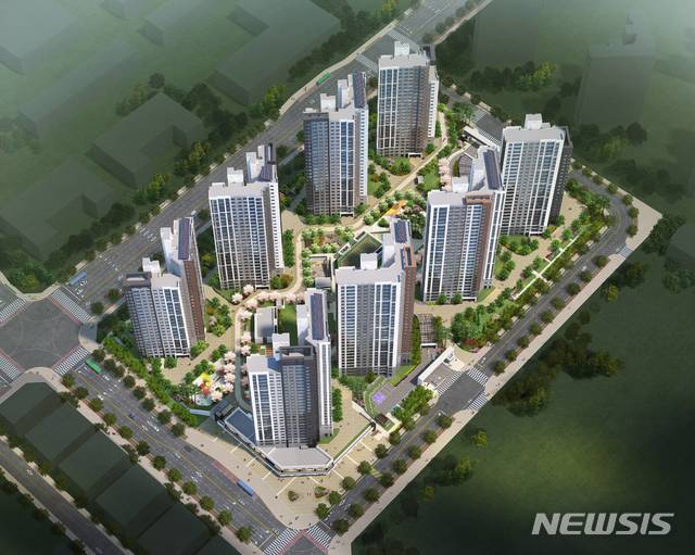 [서울=뉴시스] 호반써밋 더프라임 조감도(사진 = 호반산업 제공)