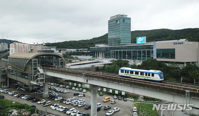 [용인=뉴시스] 경기 용인시 경전철 시청·용인대역 모습. (사진 = 뉴시스 DB) 2025.07.16. photo@newsis.com