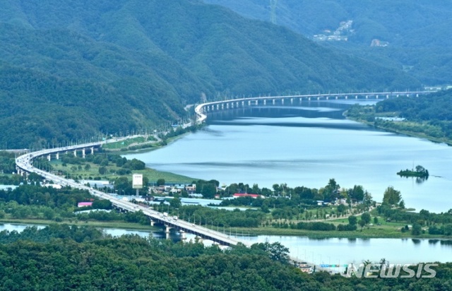 6번 국도, 양평을 지난다.