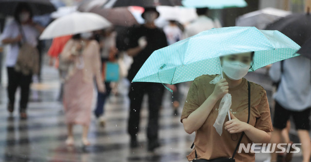 충북 100~200㎜ 비…보은·옥천·영동은 폭염주의보 