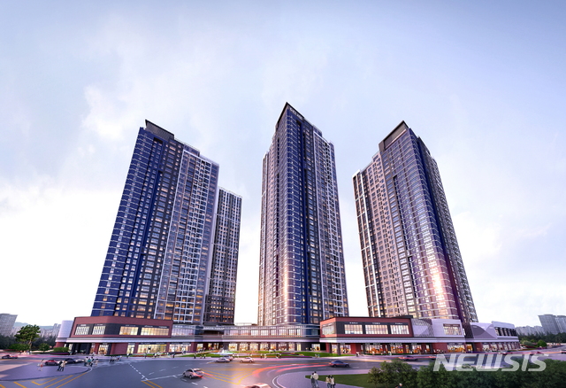 [서울=뉴시스]강동 밀레니얼 중흥S-클래스 
