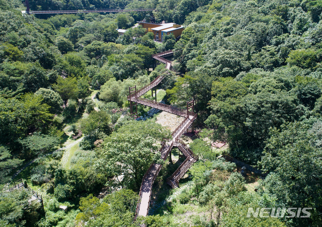 [금산=뉴시스] 금산산림문화타운