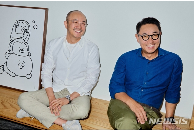 ▲카카오 조수용(왼쪽)·여민수(오른쪽) 공동대표 (출처=카카오 브런치 캡처) 