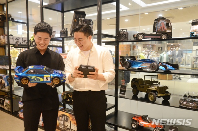 [부산=뉴시스] 롯데백화점 창원점에 문을 연 '해운대 RC' 매장. (사진=롯데백화점 제공)