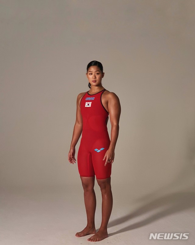[서울=뉴시스]여자 수영 정유인, 이형택 소속사에 새 둥지 (사진 = 씰유나이트 제공)