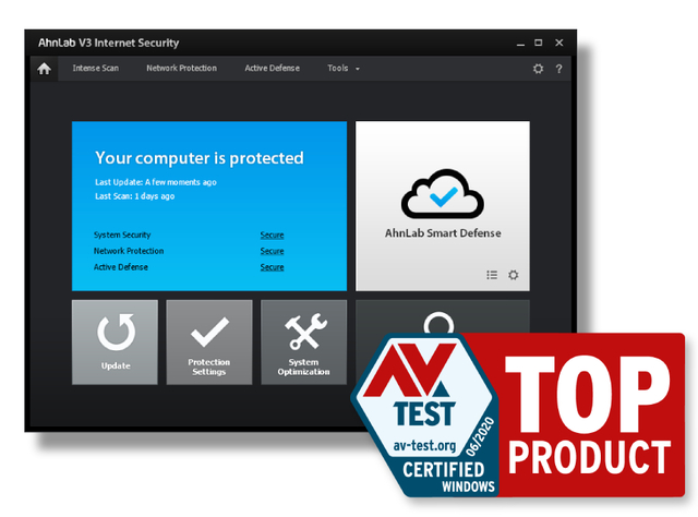 안랩 V3, AV-TEST PC부문 인증평가에서 종합점수 만점