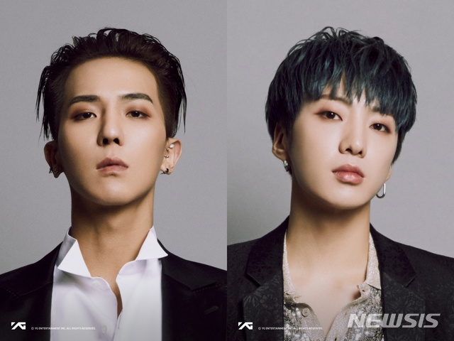 [서울=뉴시스]그룹 '위너'의 송민호와 강승윤. (사진=YG엔터테인먼트 제공) 2020.08.13. photo@newsis.com