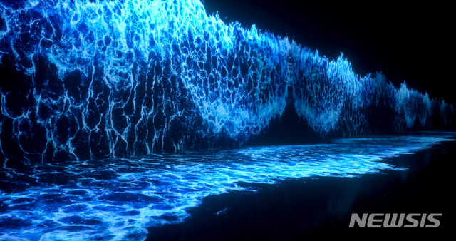 [서울=뉴시스] 국제갤러리 3관(K3) 에이스트릭트(a'strict) 개인전 'a'strict' 설치전경,이미지=국제갤러리 제공. 2020.9.13. photo@newsis.com