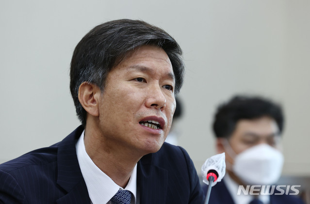 [서울=뉴시스] 김진아 기자 = 김대지 국세청장 후보자. 2020.08.19. photo@newsis.com