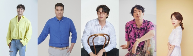 [서울=뉴시스] MBC TV 새 예능물 '볼 빨간 라면 연구소' MC 군단. (사진 = MBC) 2020.08.20. photo@newsis.com