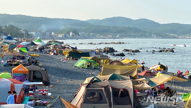 울산 동구 주전몽돌해변. (사진=울산 동구 제공)