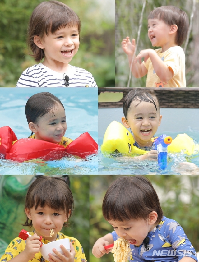 [서울=뉴시스] 오는 23일 KBS 2TV 예능프로그램 '슈퍼맨이 돌아왔다' 344회가 방송된다. (사진 = KBS 2TV '슈돌') photo@newsis.com