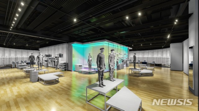 [대구=뉴시스]김정화 기자 = 초대형 나이키 매장인 '나이키 스포츠 플러스 스토어'가 대구 신세계백화점에 문을 열고 고객들의 발걸음을 유혹할 예정이다. 2020.08.24. (사진 = 대구 신세계 백화점 제공) photo@newsis.com