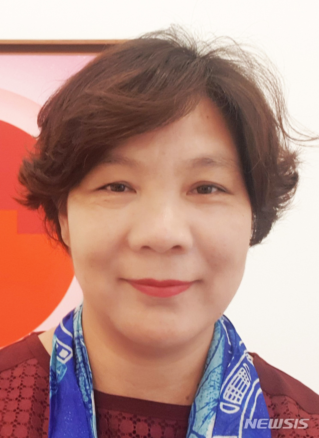 [진주=뉴시스] 경상대학교 대학원 문화콘텐츠학과에서 문학박사 학위를 받는 안영숙 박사. 